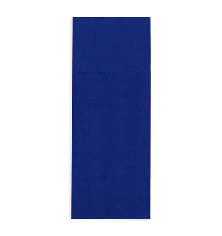 Servilleta Portacubiertos de Papel Azul 30x40cm (30 Uds)