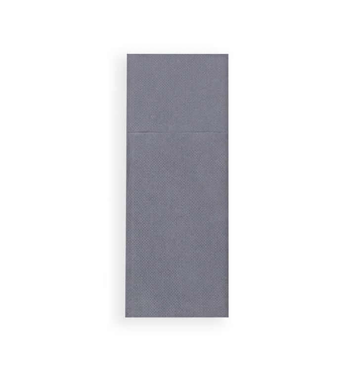 Servilleta Portacubiertos de Papel Gris 30x40cm (30 Uds) Servilleta Portacubiertos de Papel Gris 30x40cm (30 Uds)