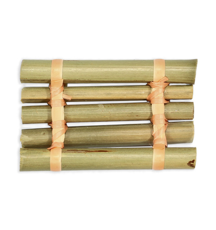 Bandeja de Bambu "Balsa" 8x5cm (24 Uds) Bandeja de Bambu "Balsa" 8x5cm (24 Uds)