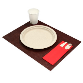 Mantel Individual TNT Plus Marrón 30x40cm 60g (400 Uds)