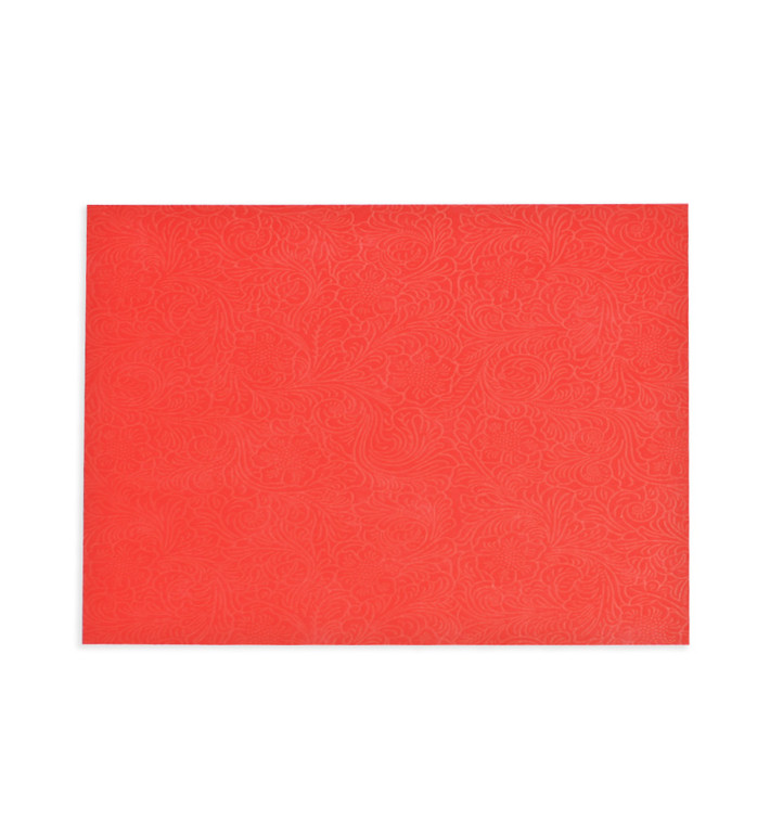 Mantel Individual TNT Plus Rojo 30x40cm 60g (400 Uds) Mantel Individual TNT Plus Rojo 30x40cm 60g (400 Uds)
