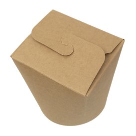 Envase Comida para Llevar 100% Bio Kraft 26Oz/780ml (500 Uds)