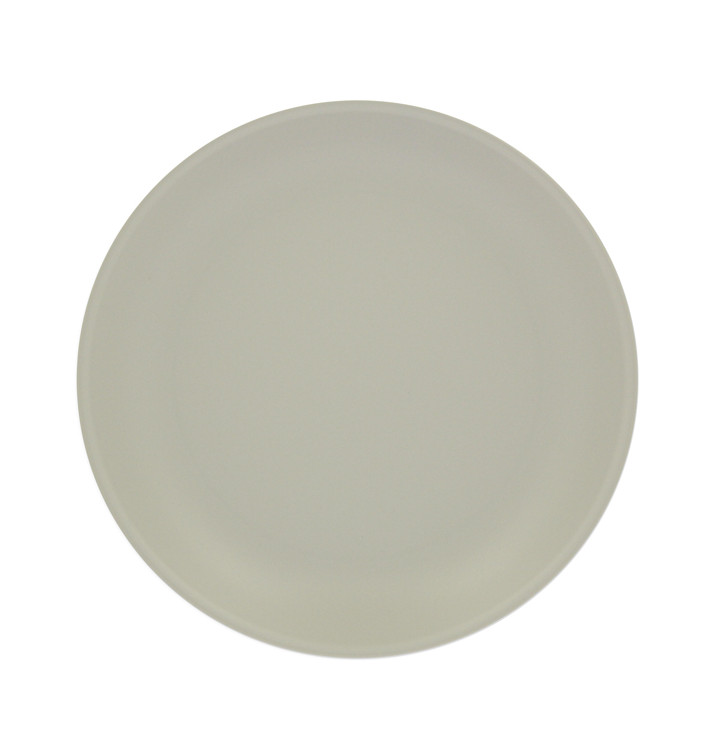 Plato Reutilizable Premium PP Mineral Gris Ø21cm (6 Uds) Plato Reutilizable Premium PP Mineral Gris Ø21cm (6 Uds)