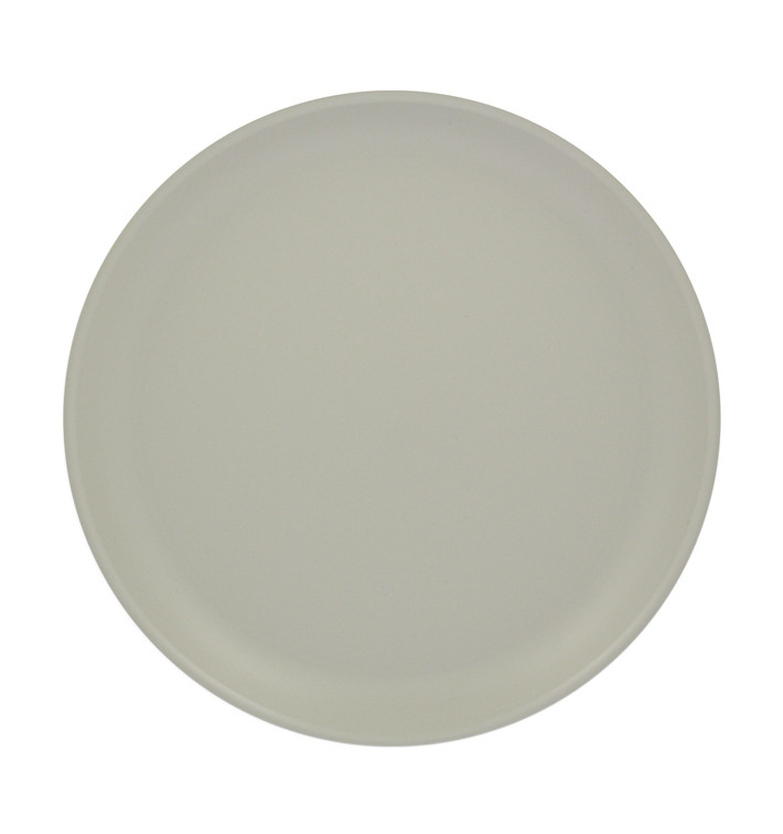 Plato Reutilizable Premium PP Mineral Gris Ø27,5cm (6 Uds) Plato Reutilizable Premium PP Mineral Gris Ø27,5cm (6 Uds)