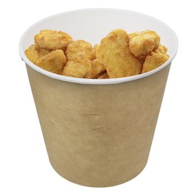 Cubo de Cartón para Pollo 2550ml (25 Uds)