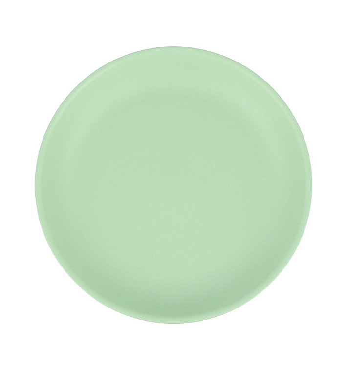 Plato Reutilizable Durable PP Mineral Verde Ø21cm (6 Uds) Plato Reutilizable Durable PP Mineral Verde Ø21cm (6 Uds)