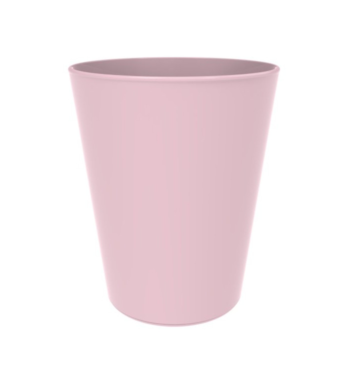 Vaso Reutilizable Durable PP Mineral Rosa 330ml (6 Uds) Vaso Reutilizable Durable PP Mineral Rosa 330ml (6 Uds)