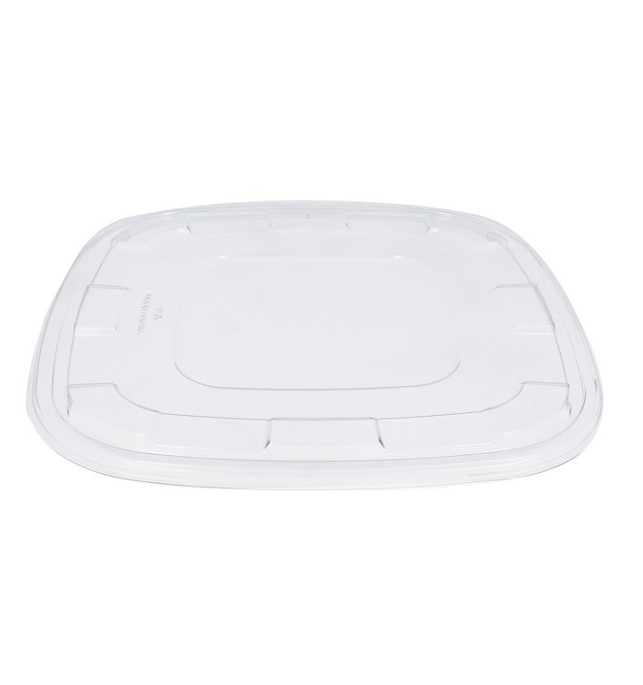 Tapa de Plástico rPET Transparente de 17x17cm (50 uds) Tapa de Plástico rPET Transparente de 17x17cm (50 uds)