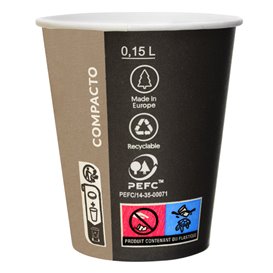 Vaso Carton Cupmatic 6Oz/192ml Ø7,0cm (3000 Uds)