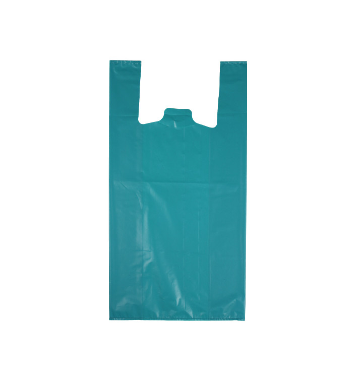 Bolsa Plástico Camiseta 70% Reciclado “Colors” Azul 42x53cm G200 (40 Uds) Bolsa Plástico Camiseta 70% Reciclado “Colors” Azul 42x53cm G200 (40 Uds)