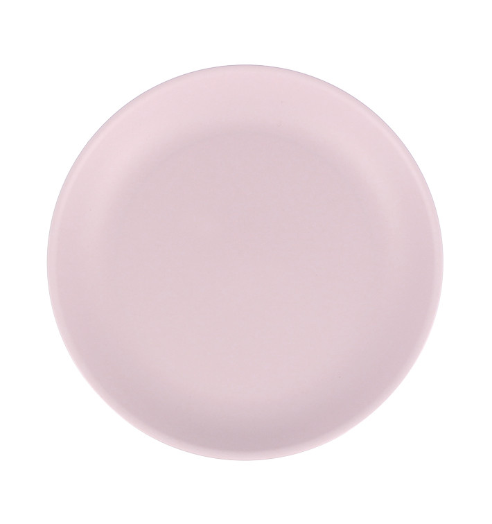 Plato Reutilizable Durable PP Mineral Rosa Ø21cm (6 Uds) Plato Reutilizable Durable PP Mineral Rosa Ø21cm (6 Uds)