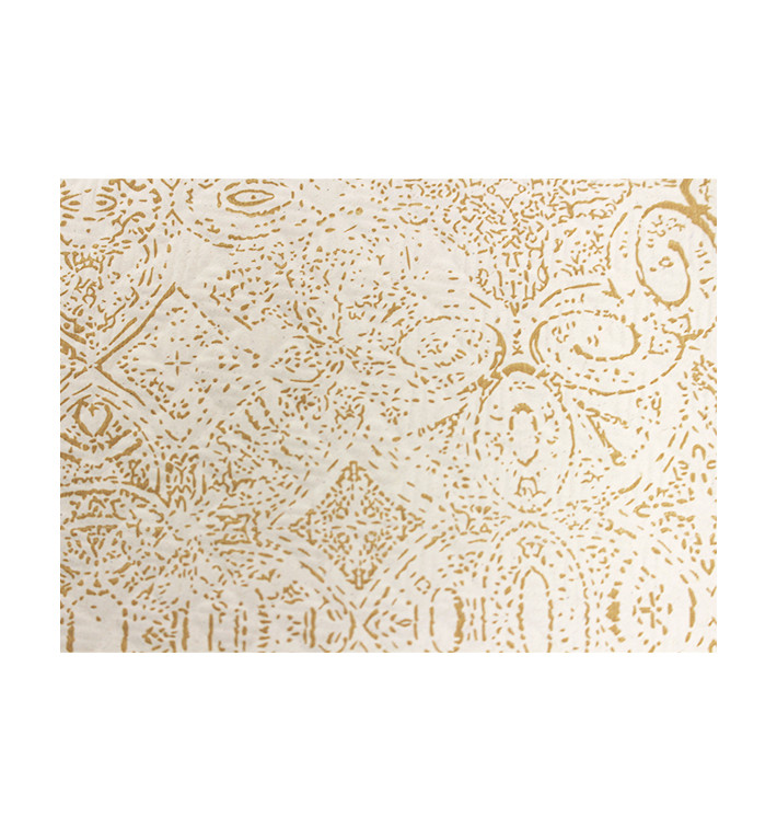 Mantel de Papel Cortado 1x1m "Mosaico" Beige 40g/m² (400 Uds) Mantel de Papel Cortado 1x1m "Mosaico" Beige 40g/m² (400 Uds)