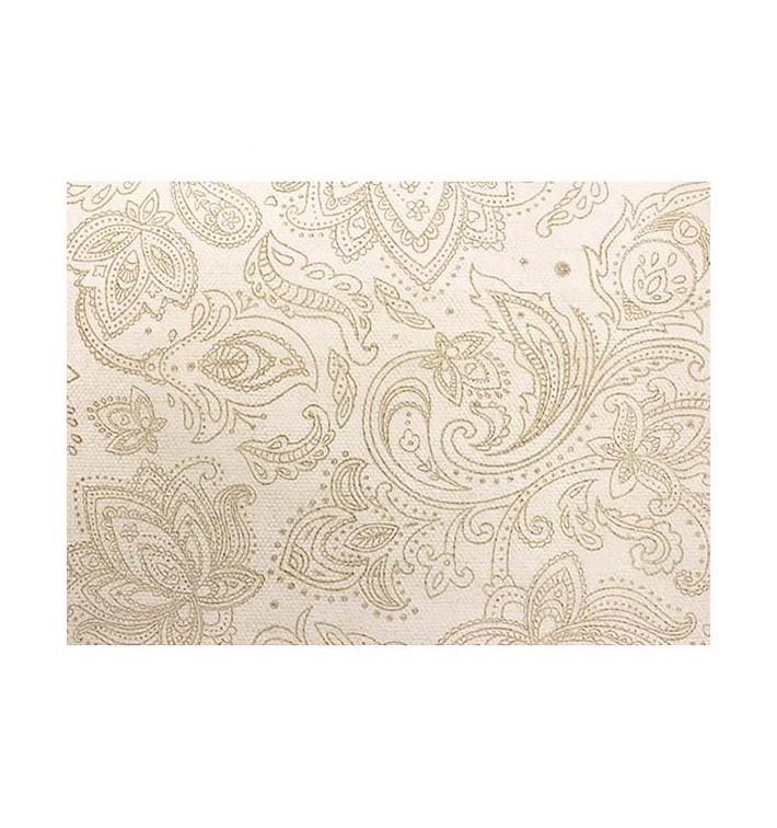 Mantel Rollo TNT 1,2x50m "Mandala" Beige 50g/m² P40cm (1 Ud) Mantel Rollo TNT 1,2x50m "Mandala" Beige 50g/m² P40cm (1 Ud)