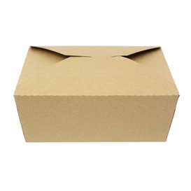 Caja Carton Americana Natural 21,7x21,7x6cm 2910ml (35 Uds)