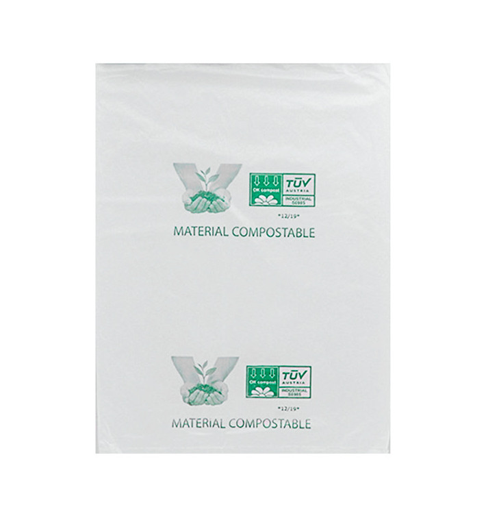 Bolsa Plástico 100% Biodegradable 23x30cm (100 Uds) Bolsa Plástico 100% Biodegradable 23x30cm (100 Uds)