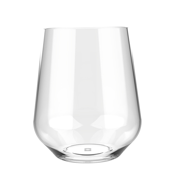 Vaso Reutilizable Tritan "Elegance" Transparente 390ml (1 Ud) Vaso Reutilizable Tritan "Elegance" Transparente 390ml (1 Ud)