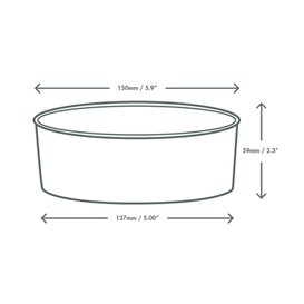 Envase MenuBox Cartón Kraft 20x20x8,5cm (110 Uds)