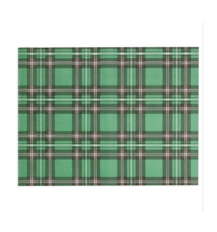 Mantel Individual de Papel Verde "Edinburgh" 30x40cm 40g/m² (1.000 Uds) Mantel Individual de Papel Verde "Edinburgh" 30x40cm 40g/m² (1.000 Uds)