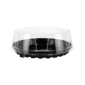 Tapa para Envase Tarta APET Transparente Ø20x6cm (210 Uds)