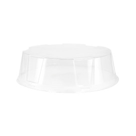 Tapa para Envase Tarta APET Transparente Ø21x8cm (180 Uds)