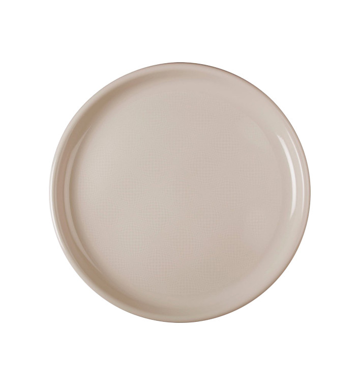 Plato Reutilizable PP para Pizza Beige Round Ø35cm (12 Uds) Plato Reutilizable PP para Pizza Beige Round Ø35cm (12 Uds)