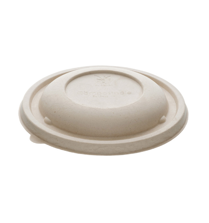 Tapa de Caña de Azúcar para Bol Ø21x2cm (75 Uds) Tapa de Caña de Azúcar para Bol Ø21x2cm (75 Uds)