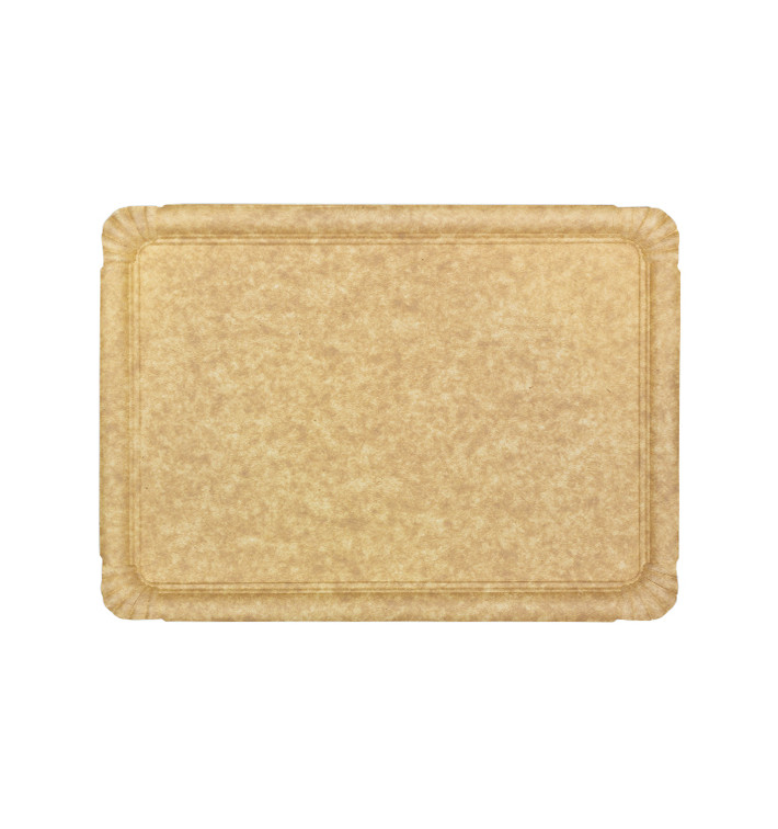 Bandeja de Cartón Kraft "Flower" 25x34cm 390g/m² (50 Uds) Bandeja de Cartón Kraft "Flower" 25x34cm 390g/m² (50 Uds)