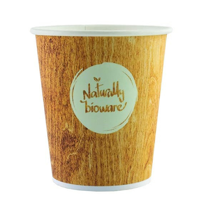 Vaso de Carton Eco. BioWare PLA 4Oz/120ml Ø6,2cm (80 Uds) Vaso de Carton Eco. BioWare PLA 4Oz/120ml Ø6,2cm (80 Uds)