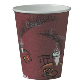 Vaso Cartón 10 Oz/300ml "Bistro" Ø8,4cm (50 Uds)
