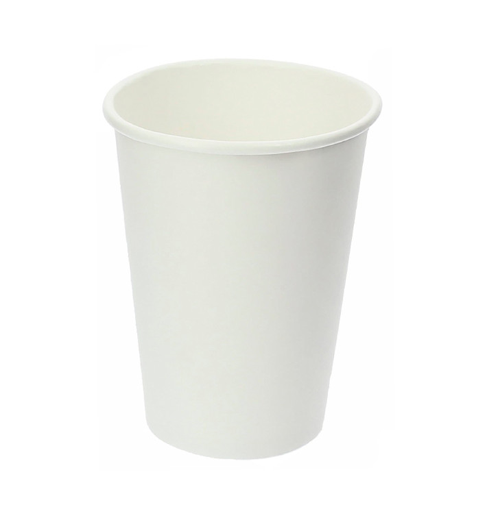 Vaso Cartón 16 Oz/500ml Blanco Ø9,0cm (50 Uds) Vaso Cartón 16 Oz/500ml Blanco Ø9,0cm (50 Uds)