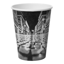 Vaso Cartón 12 Oz/360ml "Parisian" Ø8,9cm (50 Uds)