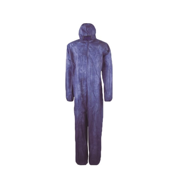 Mono TST PP Con Capucha y Cierre Cremallera Talla XL Azul (1 Ud) Mono TST PP Con Capucha y Cierre Cremallera Talla XL Azul (1 Ud)