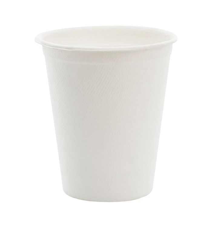 Vaso de Caña de Azucar Blanco 260ml (10 Uds) Vaso de Caña de Azucar Blanco 260ml (10 Uds)