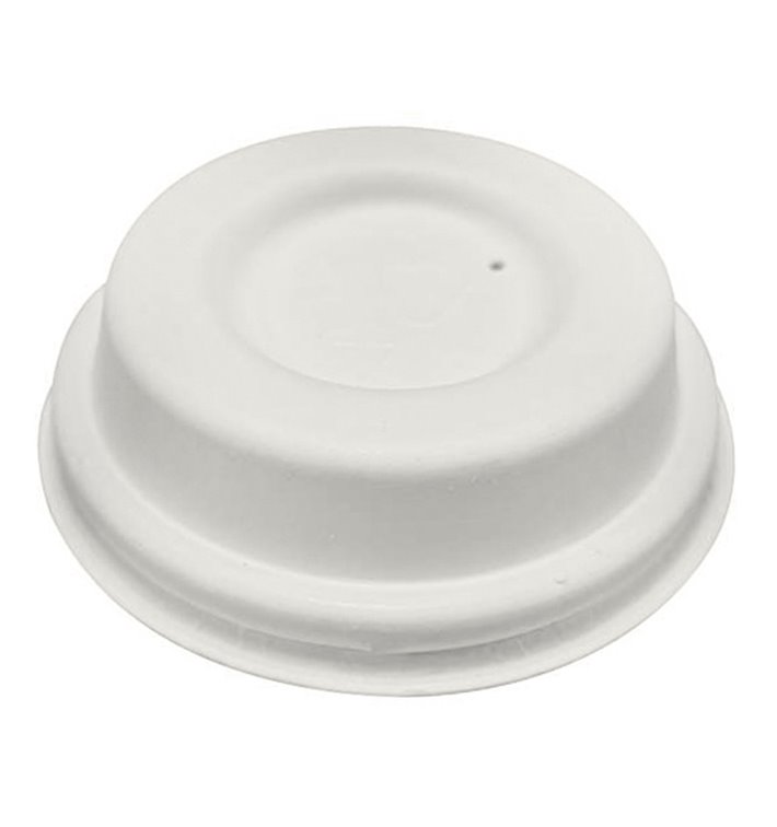 Tapa Cerrada Fibra Moldeada Blanca Ø6,2cm (50 Uds) Tapa Cerrada Fibra Moldeada Blanca Ø6,2cm (50 Uds)