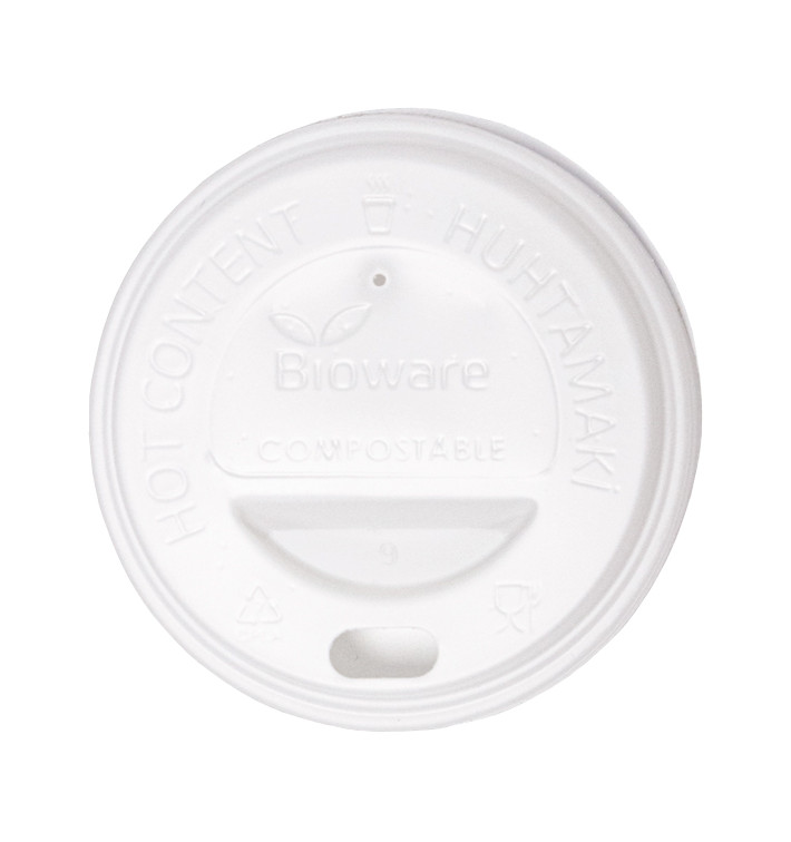 Tapa Travel PLA para Vaso Cartón Ø7,0cm (100 Uds) Tapa Travel PLA para Vaso Cartón Ø7,0cm (100 Uds)