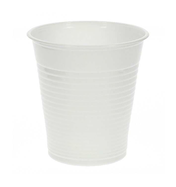 Vaso de Plastico PP Blanco 200 ml (100 Unidades) Vaso de Plastico PP Blanco 200 ml (100 Unidades)