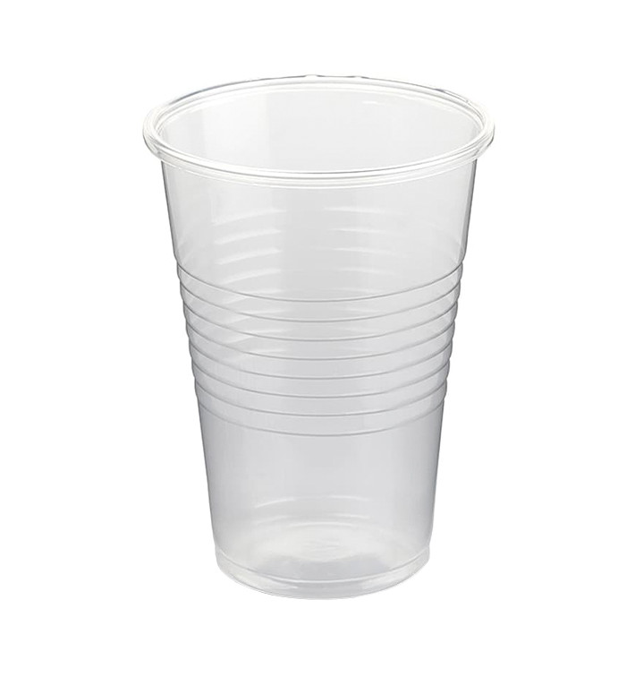 Vaso Plastico Enfundado PP Transparente 220ml (50 Uds)