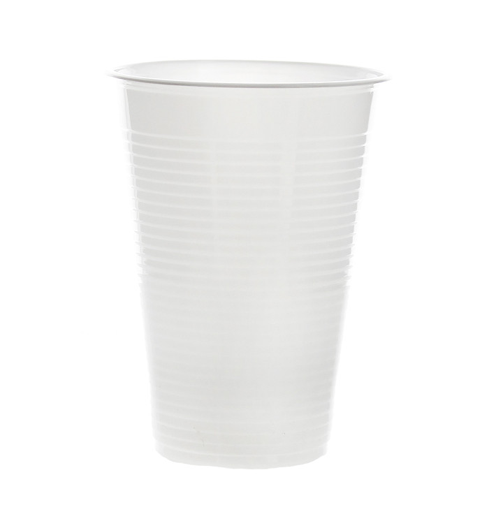 Vaso de Plastico PP Blanco 220 ml (100 Unidades) Vaso de Plastico PP Blanco 220 ml (100 Unidades)