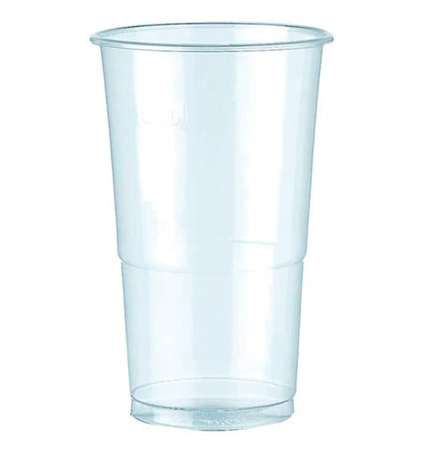 Vaso de Plástico PP Transparente 515ml Ø9,0cm (75 Uds)