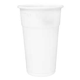 Vaso de Plastico PP Transparente 300ml Ø7,7cm (50 Uds)