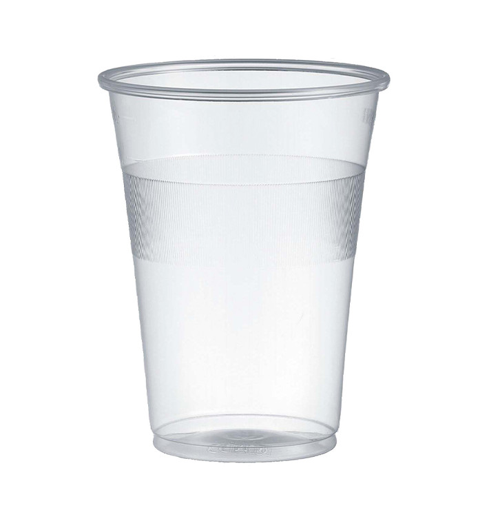 Vaso de Plastico PP Transparente 300ml Ø7,7cm (50 Uds) Vaso de Plastico PP Transparente 300ml Ø7,7cm (50 Uds)