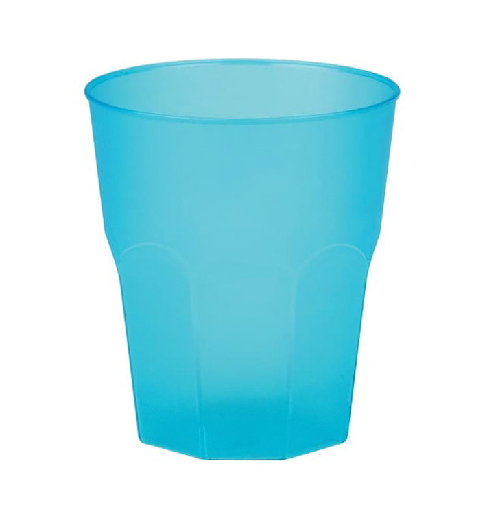 Vaso de Plastico "Frost" Turquesa PP 270ml (20 Uds) Vaso de Plastico "Frost" Turquesa PP 270ml (20 Uds)
