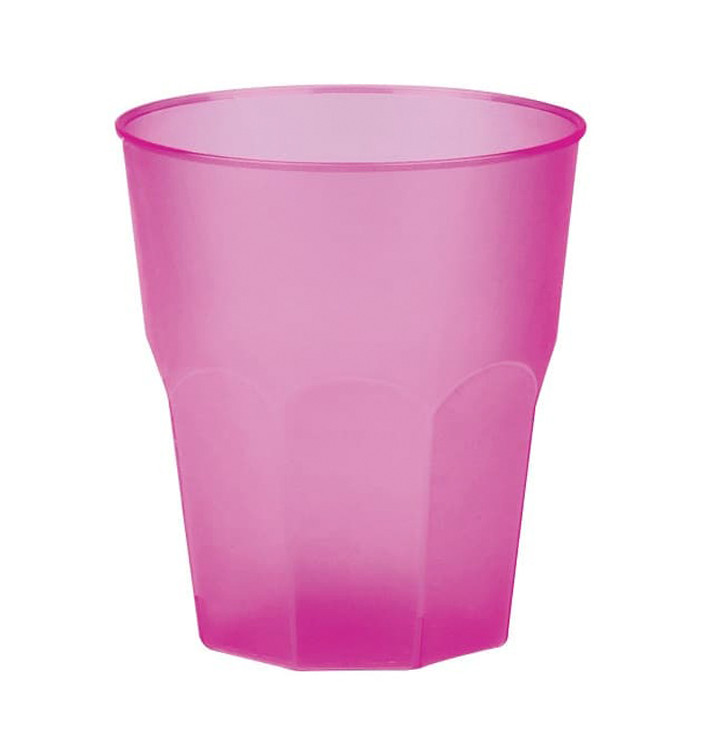 Vaso de Plastico "Frost" Fucsia PP 270ml (20 Uds) Vaso de Plastico "Frost" Fucsia PP 270ml (20 Uds)