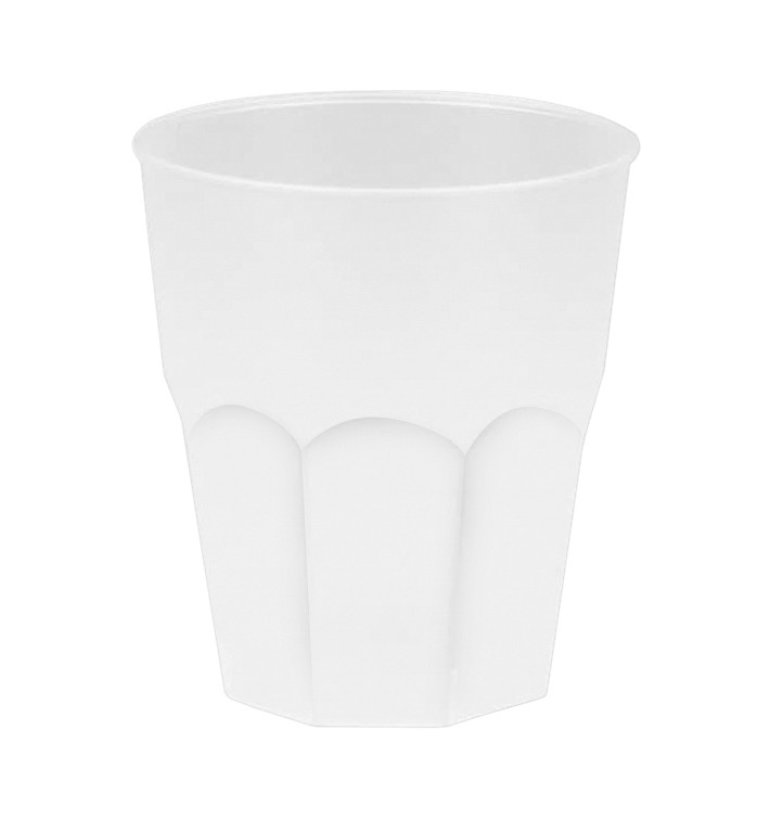 Vaso de Plastico "Frost" Blanco PP 270ml (20 Uds) Vaso de Plastico "Frost" Blanco PP 270ml (20 Uds)