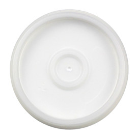 Tapa PS Traslúcida para Vaso Foam EPS 4Oz/120ml Ø6,9cm (100 Uds)