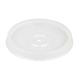 Tapa PS Traslúcida para Vaso Foam EPS 4Oz/120ml Ø6,9cm (100 Uds)