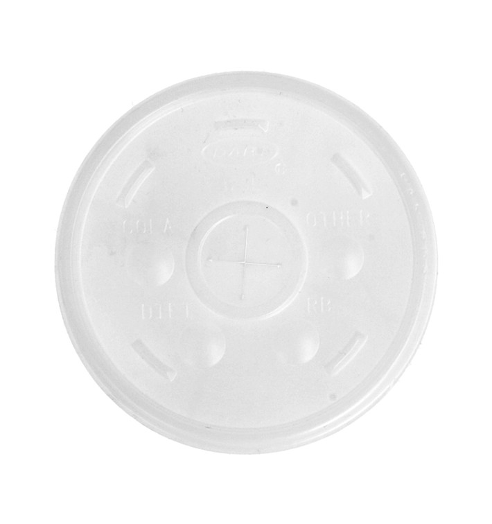 Tapa Cruz para Vaso Termico Foam EPS Ø8,9cm (100 Uds) Tapa Cruz para Vaso Termico Foam EPS Ø8,9cm (100 Uds)