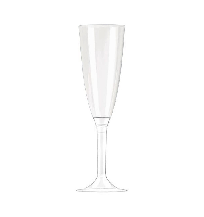 Copa de Plastico Cava Transparente 100ml (10 Uds) Copa de Plastico Cava Transparente 100ml (10 Uds)