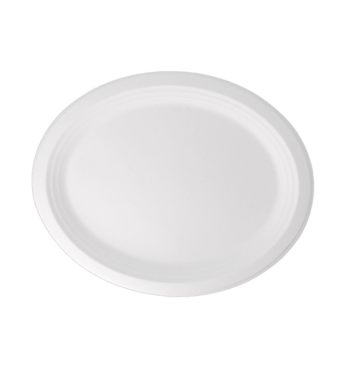 Bandeja Caña de Azucar Blanca 320x255x21mm (50 Uds) Bandeja Caña de Azucar Blanca 320x255x21mm (50 Uds)