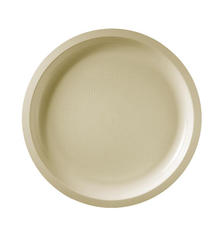 Plato Reutilizable PP Crema Round Ø29cm (25 Uds) Plato Reutilizable PP Crema Round Ø29cm (25 Uds)